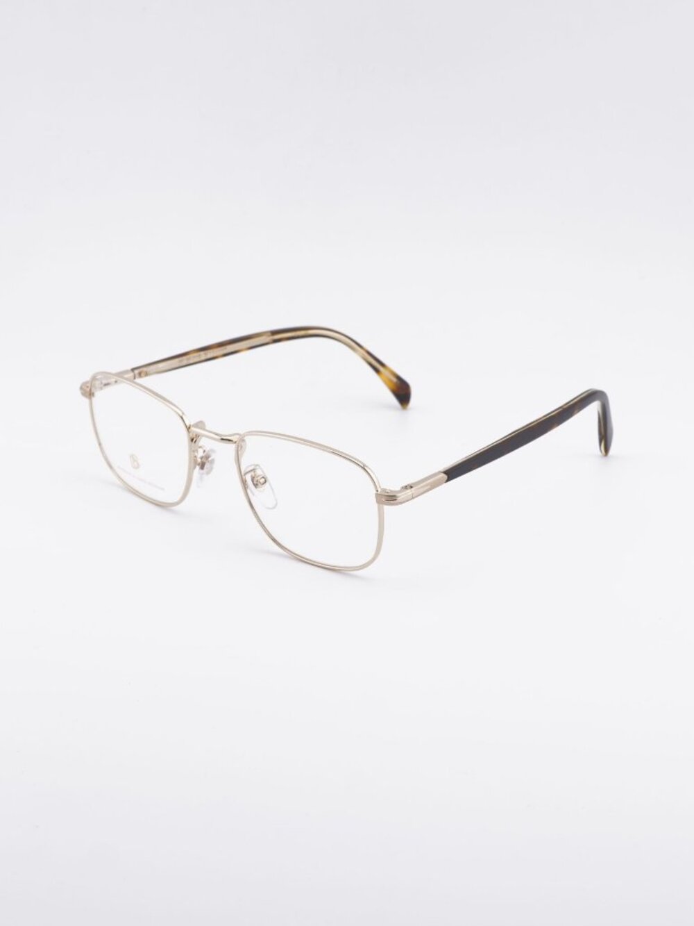 David Beckham DB 1138 006J 00 Eyeglasses Gold 52mm Rectangle Frame